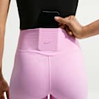 Leggings a todo o comprimento de cintura subida sem costura frontal Nike Zenvy para mulher