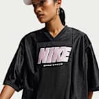 Nike Sportswear Women's Oversized Short-Sleeve Graphic Jersey