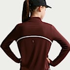 Nike Tempo Dri-FIT Uzun Kollu Yarım Fermuarlı Genç Çocuk (Kız) Üstü