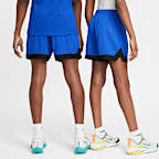 Shorts de básquetbol Dri-FIT de 13 cm para niños talla grande Nike Court