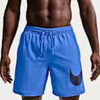Nike Swim Breaker vollständig gefütterte Volley-Shorts (ca. 18 cm) (Herren)