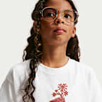 Nike Sportswear Big Kids' (Girls') Boxy T-Shirt