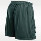 Shorts reversibles universitarios Nike Dri-FIT para hombre Michigan State Courtside