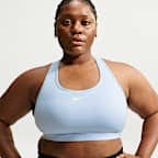 Nike Swoosh Medium Support Women's Padded Sports Bra (Plus Size)