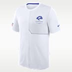 Los Angeles Rams Sideline Coach Men's Nike Dri-FIT NFL Top