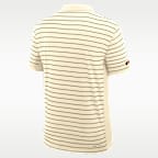 Polo Nike Dri-FIT de la MLB para hombre de los Orioles de Baltimore, edición City Connect, serie Striped Victory