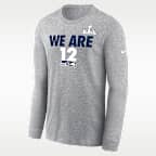 Seattle Seahawks 2026 NFC Champions Fast As Fast Gets Men's Nike NFL Long-Sleeve T-Shirt