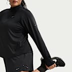 Nike Swift Women's Dri-FIT Mid-Rise 2-in-1 Running Shorts (Plus Size)