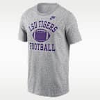 LSU Tigers Legacy Football Icon Men's Nike College T-Shirt