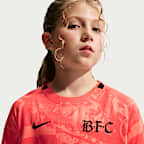 Bay FC Stadium Away Big Kids' Nike Dri-FIT NWSL Replica Jersey