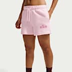 Shorts de tiro medio para mujer Nike Sportswear Club Fleece