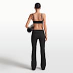 NikeSKIMS Matte Women's Flared Fold-Over Waistband Pants
