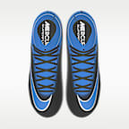 Chaussure de foot montante à crampons pour gazon artificiel personnalisable Nike Mercurial Superfly 11 Academy By You