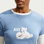 Playera para mujer Nike Sportswear Chill Knit