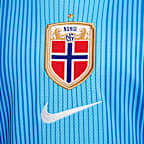 Norway 2025/26 Stadium Goalkeeper Older Kids' Nike Dri-FIT Football Replica Long-Sleeve Shirt