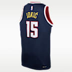 Nikola Jokić Denver Nuggets 2024/25 Icon Edition Nike Swingman NBA-jersey voor kids