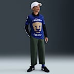 Jersey de fútbol Nike Dri-FIT Replica de los Pumas UNAM visitante 2025/26 Stadium para niños talla grande