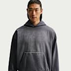 Sudadera con gorro de básquetbol sin cierre cepillada y gruesa para hombre Nike Standard Issue