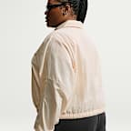 Chamarra de coach oversized para mujer Nike Sportswear (talla grande)