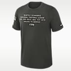 Seattle Seahawks Salute to Service Slub Men's Nike Dri-FIT NFL T-Shirt