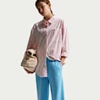 Nike Sportswear Studio Fleece Girls' Open-Hem Pants