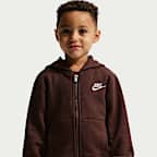 Conjunto de dos piezas Club con cierre completo para bebé (12 a 24 meses) Nike