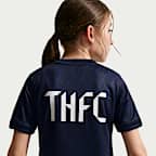Tottenham Hotspur Older Kids' Nike Dri-FIT Football Pre-Match Short-Sleeve Top