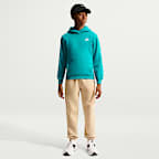 Nike Sportswear Club Fleece Big Kids' Pullover Hoodie