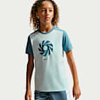 Erling Haaland Academy Big Kids' Nike Dri-FIT Short-Sleeve Soccer Top