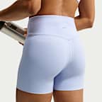 Nike Zenvy bikershorts met hoge taille voor dames (13 cm)