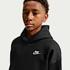 Nike Sportswear Club Fleece Sudadera con capucha oversize - Niño/a