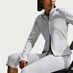 Leggings de tiro alto ajustados capri para mujer Nike Sportswear Chill Jersey