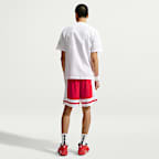 T-shirt de basquetebol Nike Peak para homem