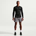 Haut de fitness ajusté à manches longues Dri-FIT Nike Pro pour homme