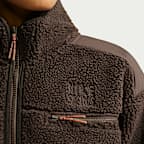 NikeSKIMS Sherpa Women's Oversized 3/4-Zip Jacket
