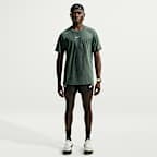 Haut de running à manches courtes Aero-FIT Nike Stride pour homme
