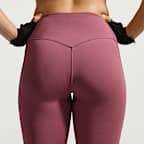Nike Universa Women's High-Waisted 7/8 Leggings with No Front Seam