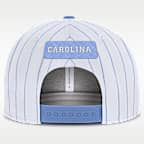North Carolina Primetime Pin Stripe 2-Tone Men's Jordan Brand Dri-FIT College Adjustable Hat
