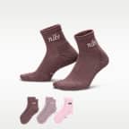 Nike Everyday Elevated Ankle Socks (3 Pairs)