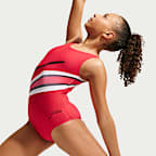 Nike Gymnastics "Jordan Chiles" Big Kids' Fastlane Leotard