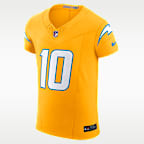 Justin Herbert Los Angeles Chargers Men's Nike Dri-FIT NFL Elite Jersey
