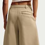 Nike Pregame Fleece Pantalón corto oversize de talle medio - Mujer