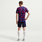 F.C. Barcelona Home Men's Nike Dri-FIT Football Pre-Match Top