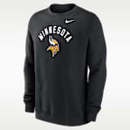 Minnesota Vikings Club Men's Nike NFL Pullover Crew