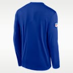 Buffalo Bills Legend Small Logo Men's Nike Dri-FIT NFL Long-Sleeve T-Shirt