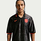 Playera de fútbol de manga corta Nike Dri-FIT Países Bajos Energy para hombre