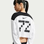 Nike Sportswear Women's Oversized Long-Sleeve Cropped Jersey