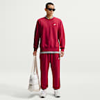 Sudadera de cuello redondo de tejido Fleece para hombre Nike Club