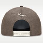 Gorra Nike Dri-FIT de la MLB ajustable para hombre Tampa Bay Rays Rise