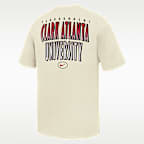 Playera de manga corta para hombre Nike College (Clark-Atlanta University)
